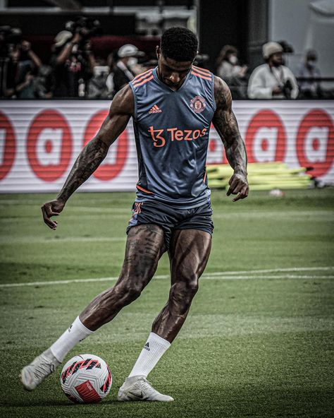 Marcus Rashford, Soccer Player, Soccer, Black, Football