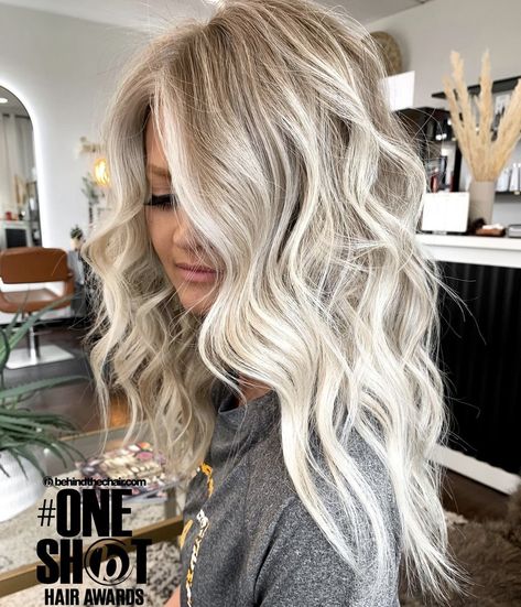 Non Dimensional Blonde, Honey Blonde And Platinum Highlights, Root Tap Platinum Blonde, Platinum Blonde With Black Peekaboos, Beachy Dimensional Blonde, Almost Platinum Blonde Hair, Blonde With Shadow Roots And Money Piece, Shadow Root Blonde With Money Piece, Deminsional Blonde