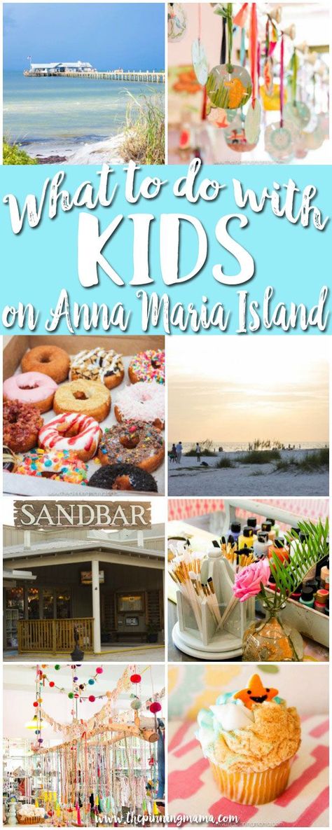 Best things to do with KIDS & TODDLERS in Anna Maria Island Florida - This is an amazing place for a family vacation! Things To Do With Toddlers, The Pinning Mama, Best Island Vacation, Lanai Island, Anna Maria Island Florida, Bradenton Beach, Usa Roadtrip, Florida Photography, Honey Moon