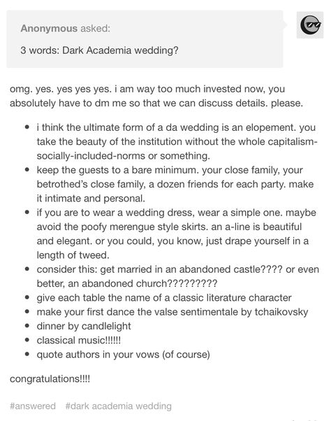 Dark Academia Aesthetic Activities, Different Academia Aesthetics List, How To Be Chaotic Academia, Dark Academia Topics To Learn, Dark Academia Slytherin, Dark Academia Lifestyle, Chaotic Academia Aesthetic Tips, Academia Wedding, Dark Academia Wedding