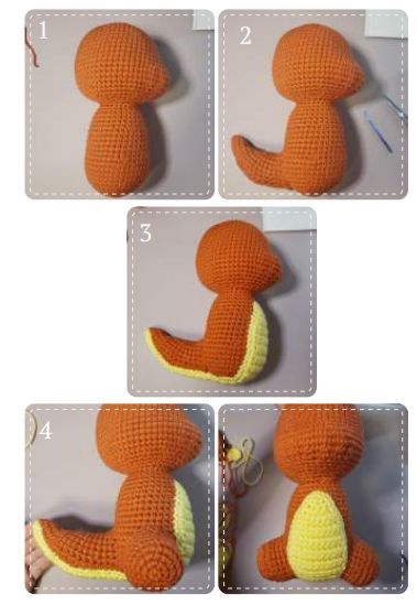 Charmander Crochet Pattern Free, Crochet Charmander, Charmander Crochet, Charmander Amigurumi, Crochet Pokemon, Pokemon Pattern, Amigurumi Elephant, Free Amigurumi Patterns, Soft Toys