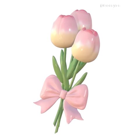 Tulips Widget Icon, Tulips Widget, Flower 3d Icon, Tulips Coquette, Tulips Icon, Tulip Png, Candy Icon, Flower App, Jelly Wallpaper