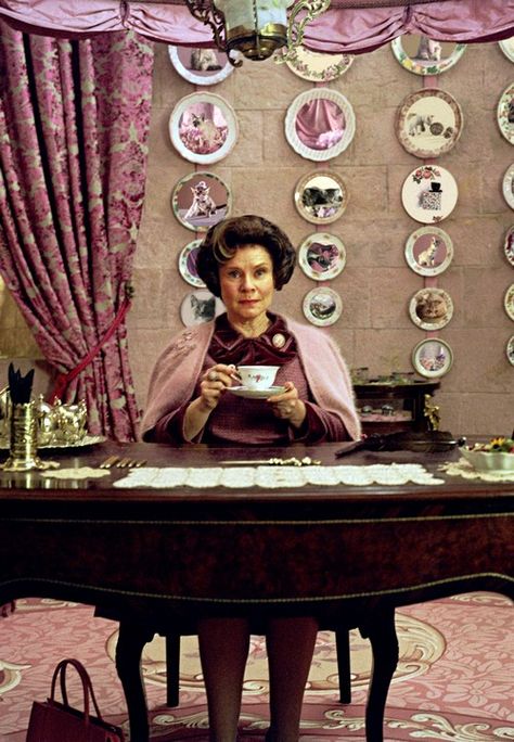 Harry potter Hp Professor, Umbridge Aesthetic, Professor Umbridge, Voldemort And Bellatrix, Dolores Umbridge, Imelda Staunton, Theme Harry Potter, Lord Voldemort, Harry Potter Books