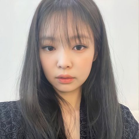 #Jennie #Jennierubyjane #blackpink #kpop #kimMandu #김제니 Bangs, The World, Hair, Black