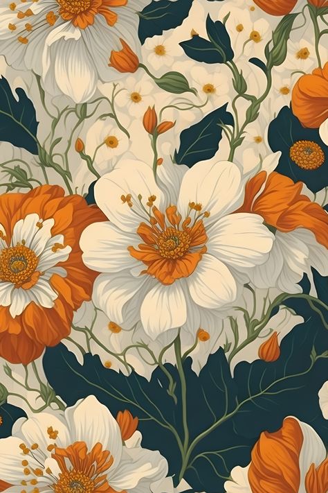 Bring some retro flair and floral elegance to your home with this vintage flower fabric art. This seamless pattern features multiple wild flowers in a shiny and luxurious design. You will be amazed by the high quality and detail of this digital print, whic Flower Fabric, Luxurious Design, Fabric Art, Vintage Flowers, Fabric Flowers, Pattern Art, Seamless Pattern, Seamless Patterns, Wild Flowers