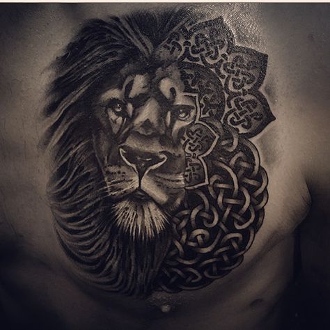 Celtic Lion Mash Up Celtic Triquetra Tattoo, Celtic Lion Tattoo, Lion Tattoos Men, Celtic Lion, Triquetra Tattoo, Lion Tattoo Meaning, Scottish Lion, Celtic Triquetra, Tattoo Lion