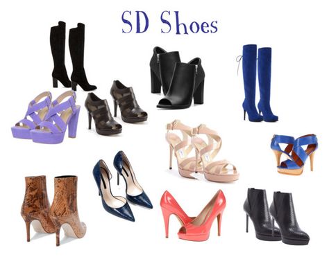 SD Shoes by ithinklikeme on Polyvore featuring polyvore fashion style Pour La Victoire Zara Charles by Charles David Jimmy Choo Yves Saint Laurent Nanette Lepore Two Lips clothing SD softdramatic Dramatic Shoes, Dramatic Outfits, Dramatic Clothes, Personal Style Types, Dramatic Romantic, Autumn Soft, Style Types, Two Lips, Soft Dramatic