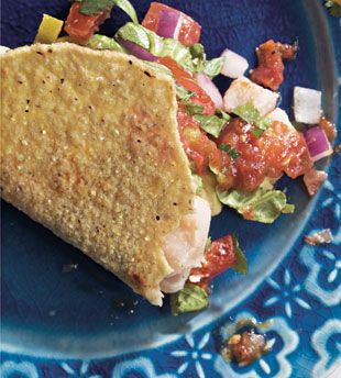 Ceviche Tacos, Fish Ceviche, Mexican Fish, Mexican Ceviche, Tuna Tacos, Tuna Ceviche, Taco Shells, Peruvian Food, Fresh Tuna