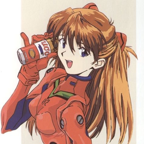 #asukalangley #asukalangleysoryu #nge #neongenesisevangelion #evangelion #animeicons Asuka And Rei Matching Icon, Asuka Matching Pfp, Evangelion Profile Picture, Misato Pfp, Rei Asuka, Fan Art Anime, Asuka Langley Soryu, Kin List, Evangelion Art