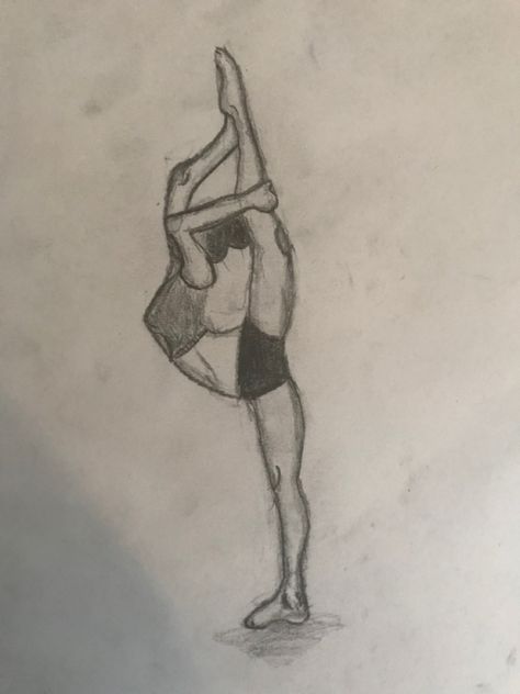 Freehanded sketch of a dancer doing a needle Dancer Sketch, Dancer Aesthetic, Aesthetic Doodles, Doodle Art Designs, Doodle Art, Art Designs, Dairy, Dancer, Doodles