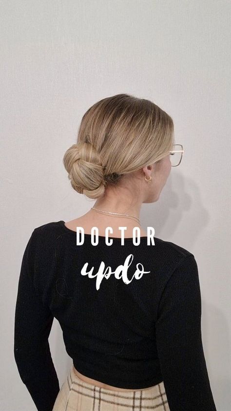 Hairstyles For Doctors, Doctor Hairstyles, Work Hairstyles, Poppies, Hairstyles, Hair, How To Wear, On Instagram