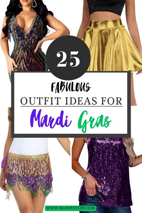 Mardi Gras outfits for women Fat Tuesday Outfit, Mardi Gras Outfit Ideas, Mardi Gras Parade Outfit, Mardi Gras Outfits For Women, Party Outfit Formal, Mardi Gras Makeup, Mardi Gras Nails, Mardi Grad, Madi Gras