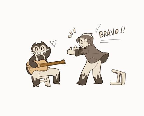 Henry Stein, Bendy Y Boris, Secret Game, Just Ink, Cartoon World, Cartoon Memes, Bendy And The Ink Machine, Funny Animal Memes, Drawing Reference Poses