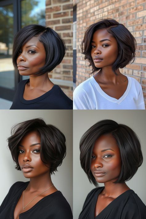 Modern Layered Bob, Layered Bob Haircuts For Women, Blonde Balayage Bob, Modern Shag Haircut, Inverted Bob Hairstyles, Sassy Haircuts, Layered Bob Haircuts, Layered Haircuts For Medium Hair, Marley Hair