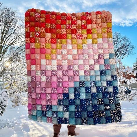 Puff Quilts, Biscuit Quilt, Crochet Baby Blanket Patterns, Puffy Quilt, Baby Blanket Patterns, Baby Blanket Crochet Pattern Easy, Bubble Quilt, Puff Quilt, Easy Crochet Baby Blanket