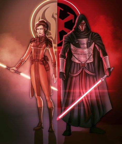 Bastilla Shan, Ancient Sith, Bastila Shan, Star Wars Darth Revan, Star Wars Kotor, Galaxy Comics, Darth Revan, Dark Lord Of The Sith, Nerd Tattoo