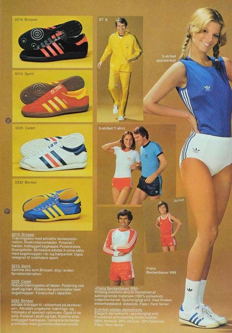 1970’s Adidas gear Vintage Adidas Shoes, Adidas Superstar Vintage, 80s Sneakers, Sepeda Retro, Adidas Ad, 80s Adidas, Adidas Busenitz, Franz Beckenbauer, Mode Retro