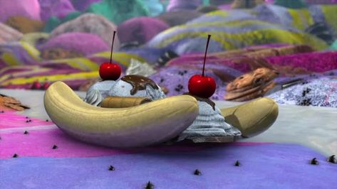 Sharkboy And Lavagirl Ice Princess, Sharkboy And Lavagirl Aesthetic, Lavagirl Aesthetic, Animation Food, Pancake Restaurant, Fictional Food, Animated Food, Sharkboy And Lavagirl, Barbie Funny