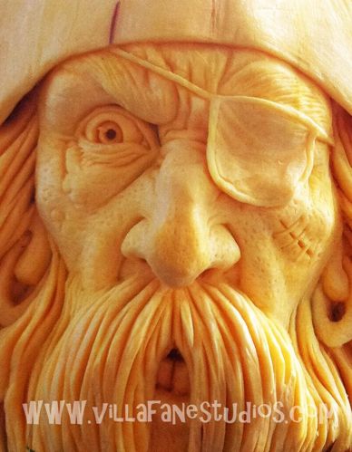 Ray Villafane, 3d Pumpkin Carving, Pumpkin Sculpting, Pumpkin Sculpture, Awesome Pumpkin Carvings, 3d Pumpkin, Pumkin Carving, Pumpkin Carving Contest, Wood Carving Faces