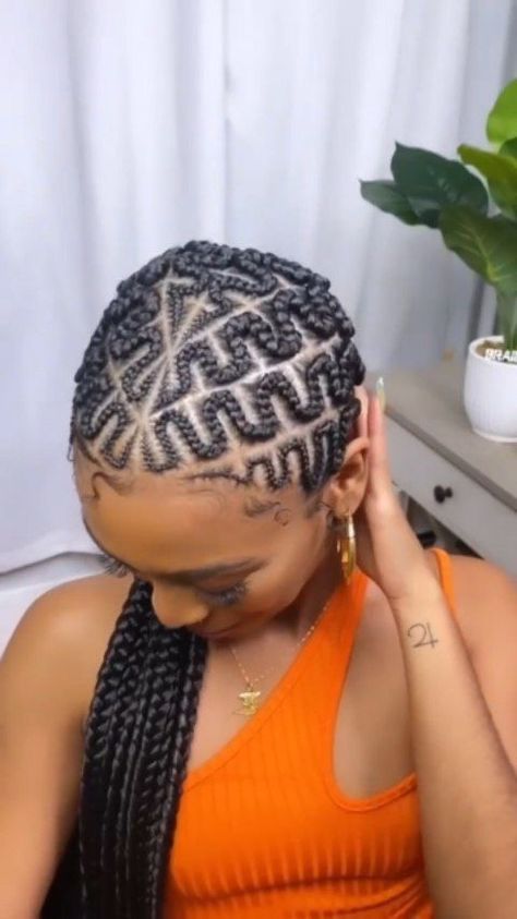 Braid Hairstyles Natural Hair, Valentines Hairstyles Black Women, Easy Cornrow Hairstyles, Valentines Hairstyles, I'm So Lucky, Unique Braids, Feed In Braids Hairstyles, Watch The Sunset, Braided Cornrow Hairstyles