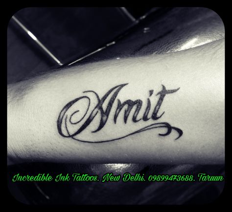 #Amit #Name #Tattoo Amit Name Tattoos  #Call #Whatsapp #09899473688 Amit Tattoo Name, Awesome Tattoo Designs, Name Tattoo On Hand, Mandala Hand Tattoos, Butterfly Hand Tattoo, Tattoo On Hand, Rose Hand Tattoo, Funky Quotes, Clock Tattoo Design