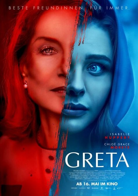 Click to View Extra Large Poster Image for Greta Zombie Land, Isabelle Huppert, Chloë Grace Moretz, Film Poster Design, Tv Series Online, Movie Posters Design, English Movies, Chloe Grace Moretz, Chloe Grace