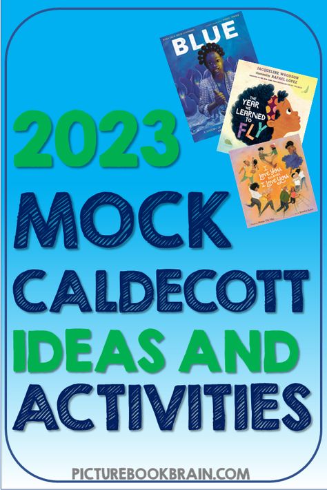 Check out these books that should be on your Mock Caldecott 2023 list. Suggested Mock Caldecott activities for librarians and teachers to do with their elementary students. These picture books have a great chance at winning the Caldecott Medal or Caldecott Honor and your Kindergarten, first, second, third, fourth or fifth grade students will love selecting which book should win their Mock Caldecott competition. 2023 List, Wordless Book, Guided Reading Lessons, First Second Third, Reading Lesson Plans, Interactive Read Aloud, Literacy Resources, Funny Feeling, Primary Resources