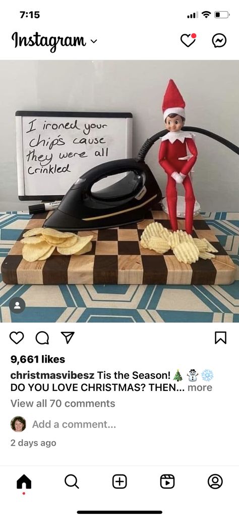 Elf Ironing Potato Chips, Elf On The Shelf Chips, Elf Potato Chips, Elf On The Shelf Ideas Potato Chips, Elf On The Shelf Potato Chips, Elf On The Shelf Potato, Elf On The Shelf Ideas 2023, Derek Henry, Elf 2023