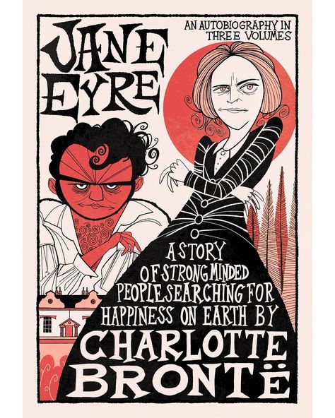 Ryan Gajda on Instagram: “So a thing I've been thinking about recently is how I'm always posting art inspired by movies and nothing else. And I watch a lot of films,…” Jane Eyre Poster, Illustrated Art, Charlotte Bronte, Jane Eyre, I Watch, Art Programs, Original Image, All Print, Posters Art Prints