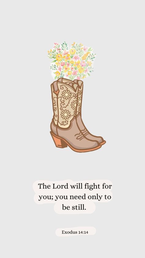 Cute Christian Western Wallpapers, Bible Verse Country, Cowgirl Bible Verses, Western Bible Verses, Cowgirl Wallpaper, Western Wallpapers, Christian Wallpapers, Country Quotes, Screen Savers