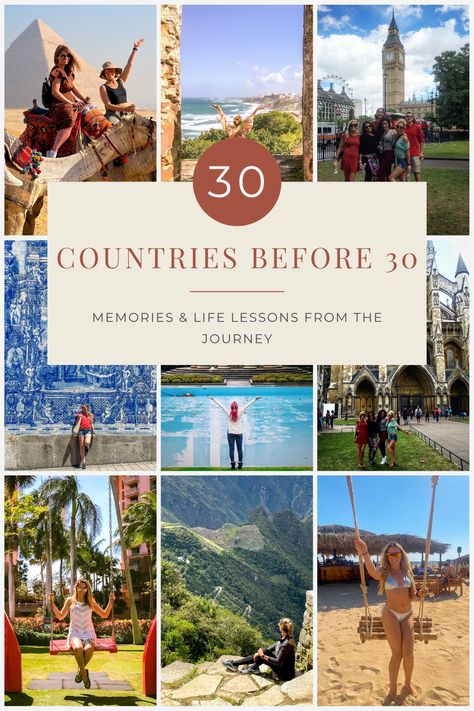 30 Countries Before 30, 30 Things To Do Before 30, 30 Before 30, My 30th Birthday, 30 Challenge, Birthday Travel, Full Time Travel, Travel Finds, Visit Egypt