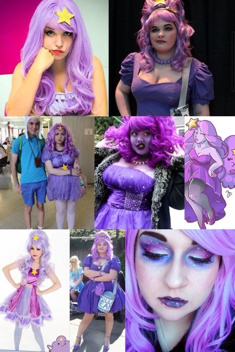 Lumpy Space Princess Cosplay (Adventure Time) Lumpy Space Princess Cosplay, Plus Size Cosplay Ideas, Lsp Cosplay, Lsp Costume, Lsp Adventure Time, Lumpy Space Princess Costume, Adventure Time Lumpy Space Princess, Adventure Time Lumpy Space, Adventure Time Cosplay