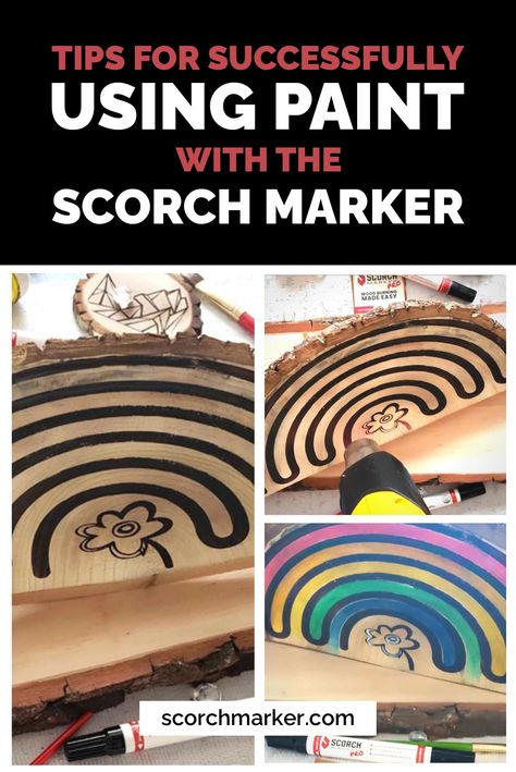 Wood Burning With Scorch Marker, Scorch Marker Tips, Scorchmarker Projects, Scorch Marker Projects, Wood Activities, Wood Slice Crafts Diy, Woodburning Crafts, Scorch Marker, Wood Burning Tips