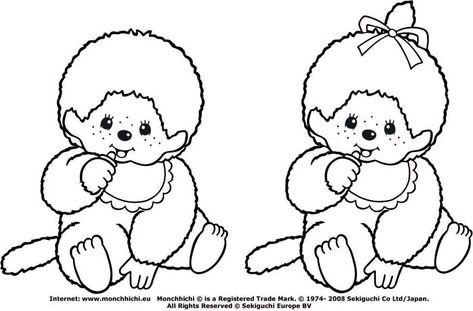 Monchichi Drawing, Monchhichi Drawing, Impulsive Ideas, Angel Coloring Pages, Sibling Tattoos, Online Journal, Pencil Art Drawings, Cute Coloring Pages, Printable Image