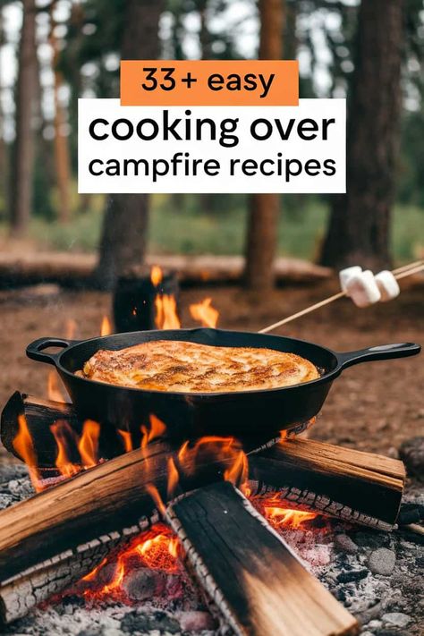 Cook up delicious meals under the stars with easy campfire recipes you'll truly enjoy. From savory skewers and tasty foil packets to sweet treats and gooey s'mores there's something for everyone. Gather friends and family around the fire for fun moments and tasty campfire delights during your outdoor adventures. https://ostrali.com/cooking-over-campfire-recipes Cooking Over Campfire Recipes, Campfire Foil Packet Meals, Cooking Over Campfire, Easy Campfire Recipes, Grilled Fruit Kabobs, Campfire Chili, Campfire Pizza, Easy Campfire Meals, Sundae Recipes