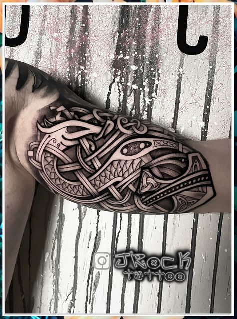 Explore our curated collection of Viking tattoos for men that blend history and artistry. From intricate designs symbolizing strength and bravery to modern interpretations, this guide offers 14 useful ideas to inspire your next ink. Whether you're drawn to Norse mythology or tribal patterns, find the perfect tattoo that reflects your personality and passion. Unleash your inner warrior and discover the ideal tattoo that tells your unique story. Mens Viking Tattoos, Norse Tattoo Designs, Tattoos Viking, Viking Tattoos For Men, Traditional Viking Tattoos, Viking Tattoo Symbol, Viking Tattoo Sleeve, Realism Tattoos, Arm Tats