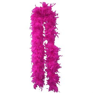 Hot Pink Feather Boas (6', 60 grams) Pink Feather Boa, Pink Boa, White Feather Boa, Feather Boas, Hen Night, Turkey Feathers, Red Feather, Hens Night, Pink Feathers