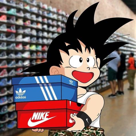 1,978 Likes, 73 Comments - Kurt Art (@kurt_art) on Instagram: “. • GOKU KNOWS •” Anime Hypebeast, Martial Arts Tournament, Image Dbz, Dope Cartoons, Adidas Cap, Goku Wallpaper, Hypebeast Wallpaper, Supreme Wallpaper, Sneaker Art