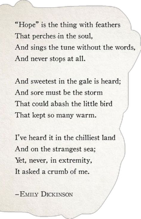 Poem by Emily Dickinson Emily Dickinson Love Poems, Emily Dickinson Quotes, Dickinson Poems, Emily Dickinson Poems, Hope Is The Thing With Feathers, Terry Pratchett, Emily Dickinson, Love Poems, Mississippi