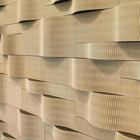 Flexible Wood, Wall Feature, Acoustic Solutions, Wall Panelling, Acoustic Wall, Baltic Birch Plywood, Acoustic Panels, Wall Cladding, Floor And Wall Tile