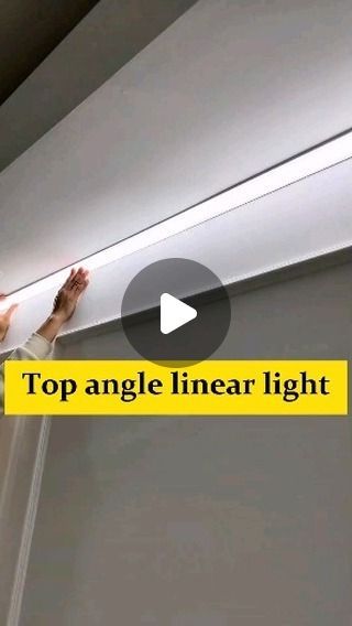 Ceiling Led Strip Lighting Ideas, Cove Lighting Ceiling, Led Strip Lighting Ideas, Artificial Sunlight, Installing Led Strip Lights, Led Accent Lighting, Linear Light, Ad Home, Led Stripes