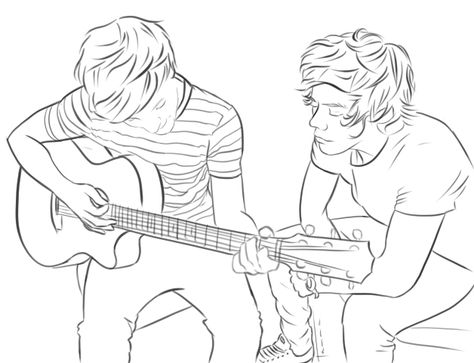 One Direction Outline Drawing, One Direction Line Art, Larry Stylinson Drawings, One Direction Drawing Ideas, Eminem Drawing, One Direction Collage, One Direction Drawings, One Direction Art, Harry Styles Drawing