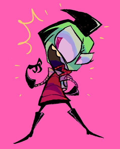 Grr Invader Zim Fanart, Zim Invader Zim Fanart, Invader Zim Zim Fanart, Invader Zim Dib Fanart, Gir Fanart, Zadr Fanart, Invader Zim Art, Invader Zim Zim, Zim Invader Zim