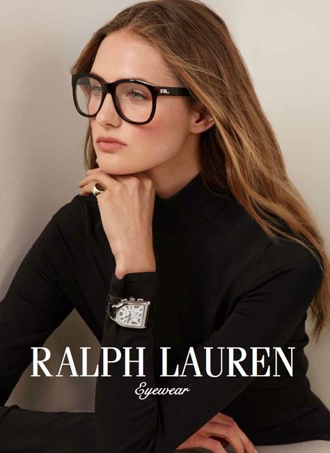 Ricky RL Eyewear: Inspired by Ralph Lauren’s muse and wife, Ricky Lauren, this eyewear  is an expression of modern elegance Ralph Lauren Glasses, Rugby Fashion, Ralph Lauren Style, Preppy Look, Preppy Aesthetic, Eyewear Fashion, Womens Glasses, Mens Glasses, Glasses Fashion