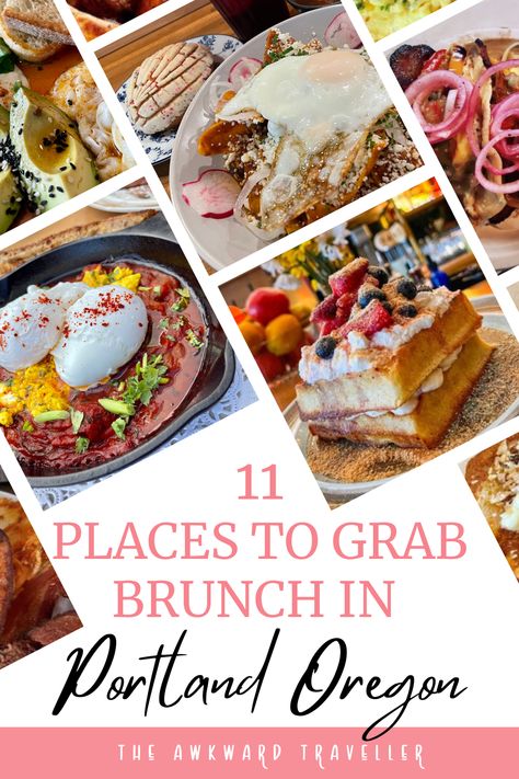 It's everyone's favorite meal, so why settle for mediocre? Wake up with these best breakfast in Portland spots for a great start to your day! #traveloregon #travelportland #portlandoregon Breakfast In Portland Oregon, Gluten Free Brunch, Portland Restaurants, Portland Travel, Breakfast Places, Brunch Places, Breakfast Restaurants, The Best Breakfast, Weekend Breakfast