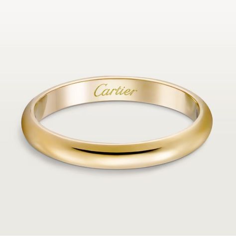 Mens gold wedding band