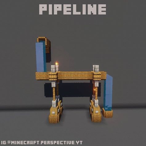 Minecraft Best Builds’s Instagram post: “You can build a pipeline with this tutorial . Follow @minecraftbuildinggod for more . 📸: @minecraft.perspective.yt” Minecraft Cave House, Minecraft Underground, Small Waterfalls, Minecraft Steampunk, Mc Builds, Rumah Minecraft Sederhana, Bangunan Minecraft, Minecraft House Plans, Minecraft Farm