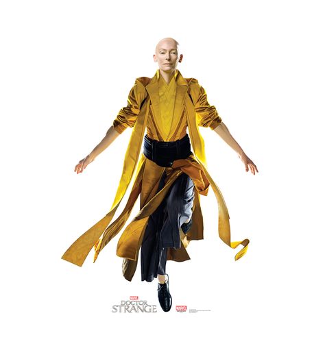 Doctor Strange - Ancient One yellow combat outfit Ancient One Marvel, Dr Strange Movie, Dr Strange Costume, Ancient One, Superhero Toys, Weird Fiction, The Ancient One, Origami 3d, Tilda Swinton