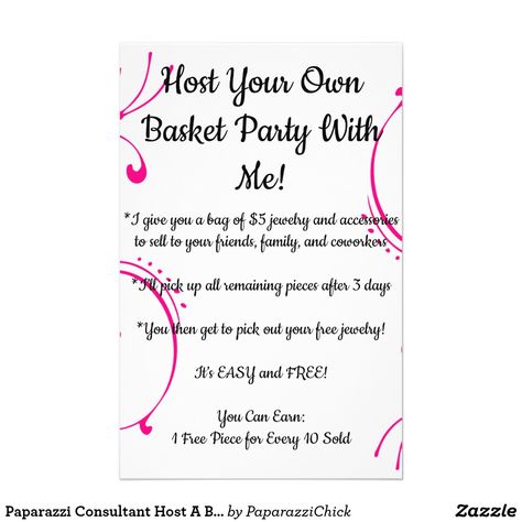 Paparazzi Consultant Host A Basket Party Flyer Thank You For Watching My Live Paparazzi, Paparazzi Party Hostess, Paparazzi Jewelry Advertising Templates, Paparazzi Jewelry Party Invite, Paparazzi Live, Paparazzi $5 Jewelry Signs, Paparazzi Logo, Paparazzi Quotes, Paparazzi Jewelry Displays