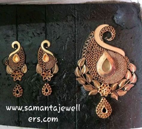 Kolkata Jewellery Design, Kundan Pandent, Pendent Jewellery, Pendal Set, Antique Mangalsutra, Antic Jewellery, Jewellery Kundan, Temple Jewellery Earrings, Choker Necklace Online